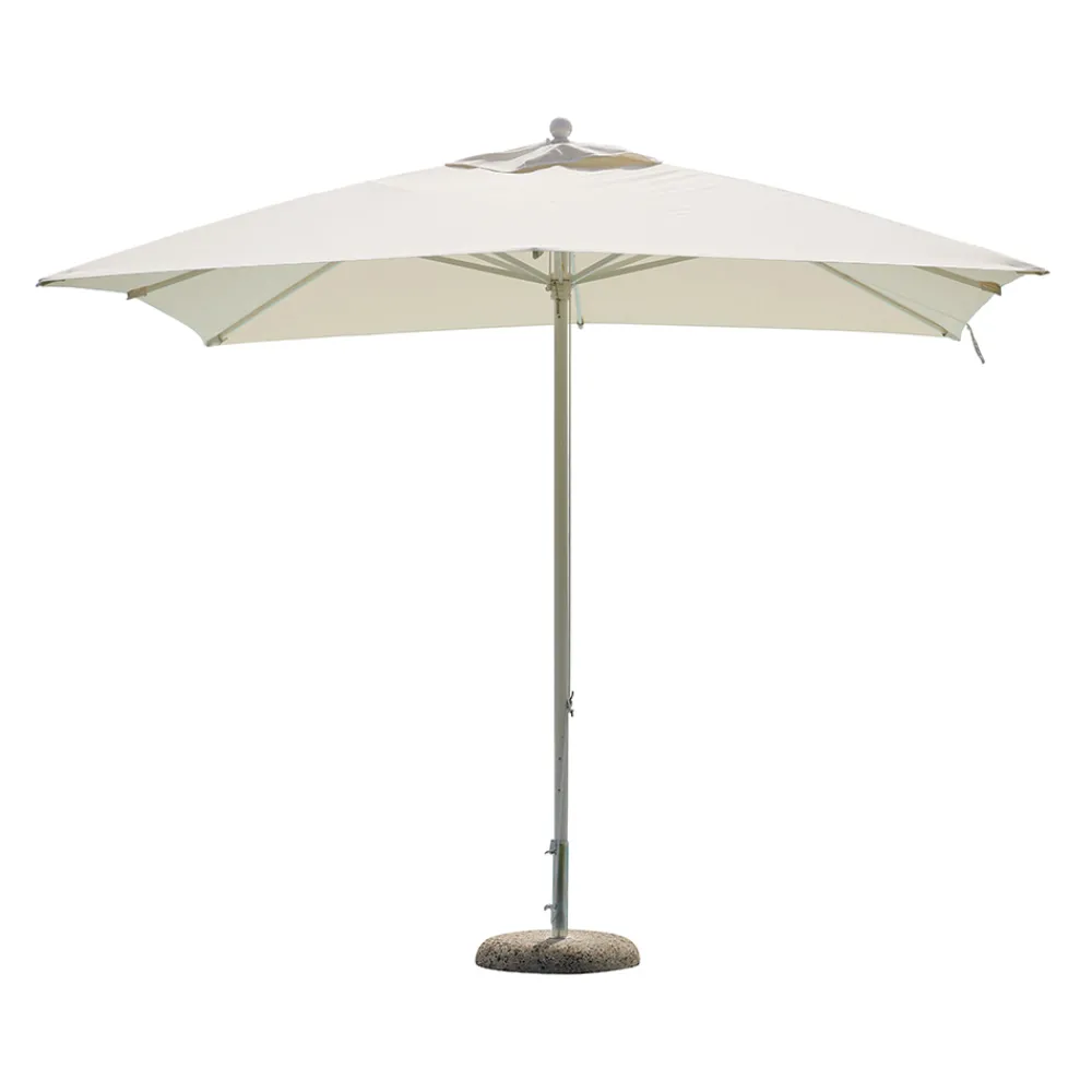 Viadurini in the Garden Gartenschirm-Sonnenschirm mit farbigem Stoff und Aluminiumstruktur - Norbert