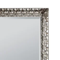 Viadurini Classic Wandspiegel-Spiegel mit geschliffenem Spiegel und Rahmen aus Blattsilber, hergestellt in Italien – Roua