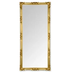 Viadurini Classic Wandspiegel-Spiegel mit handdekoriertem Holzrahmen Made in Italy - Venus