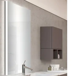 Viadurini Bathroom Badspiegel-Spiegel mit stimmungsvoller Hintergrundbeleuchtung, hergestellt in Italien – Gogh