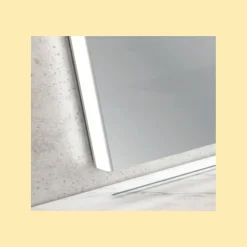 Viadurini Bathroom Badspiegel-Spiegel mit stimmungsvoller Hintergrundbeleuchtung, hergestellt in Italien – Gogh