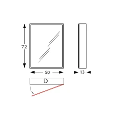 Viadurini Bathroom Badspiegel-Spiegelbehälter aus Holz mit Doppelspiegel und Lichtern, hergestellt in Italien – Darwin