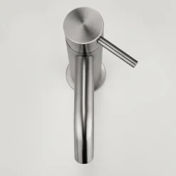 Viadurini Taps Waschbeckenarmaturen-Spültisch-Mischbatterie aus Edelstahl AISI 316L ohne Ablaufgarnitur - Artigli