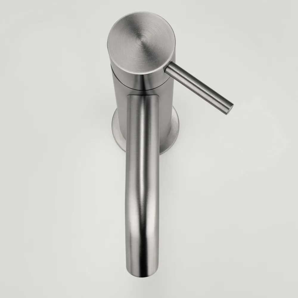 Viadurini Taps Waschbeckenarmaturen-Spültisch-Mischbatterie aus Edelstahl AISI 316L ohne Ablaufgarnitur - Artigli