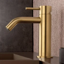 Viadurini Taps Waschbeckenarmaturen-Spültisch-Mischbatterie aus Edelstahl AISI 316L ohne Ablaufgarnitur - Artigli