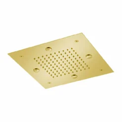 Viadurini Taps Duschköpfe-Stahlduschkopf mit Regenstrahl und Verneblern Made in Italy - Selmo