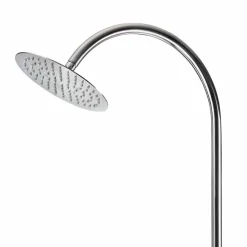 Viadurini in the Garden Gartendusche-Stahl-Gartendusche mit zeitgesteuertem Wasserhahn Made in Italy - Norton