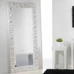 Viadurini Classic Standspiegel|Wandspiegel-Stand und Wandspiegel Rahmen mit Rosen verziert Flower