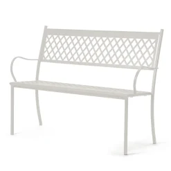 Viadurini in the Garden Gartenbänke-Stapelbare Außenbank aus verzinktem Stahl Made in Italy - Celia