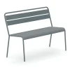 Viadurini in the Garden Gartenbänke-Stapelbare Gartenbank mit Struktur aus verzinktem Stahl Made in Italy - Ralph