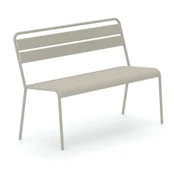 Viadurini in the Garden Gartenbänke-Stapelbare Gartenbank mit Struktur aus verzinktem Stahl Made in Italy - Ralph
