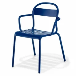 Viadurini in the Garden Gartenstühle Metall-Stapelbarer Aluminiumstuhl im Freien Hergestellt in Italien, 4 Stück - Ulyssa