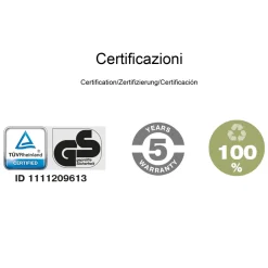 Viadurini Living Barhocker-Stapelbarer Barhocker mit Kufengestell aus Stahl und recyceltem Designstoff - Verenza