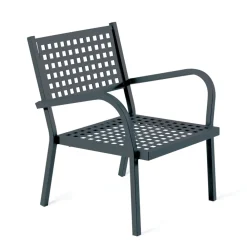 Viadurini in the Garden Metallsessel-Stapelbarer Gartensessel aus Stahl Made in Italy 2 Stück - Aberdeen