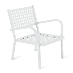 Viadurini in the Garden Metallsessel-Stapelbarer Gartensessel aus Stahl Made in Italy 2 Stück - Aberdeen