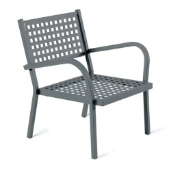 Viadurini in the Garden Metallsessel-Stapelbarer Gartensessel aus Stahl Made in Italy 2 Stück - Aberdeen