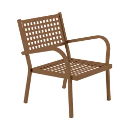 Viadurini in the Garden Metallsessel-Stapelbarer Gartensessel aus Stahl Made in Italy 2 Stück - Aberdeen