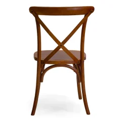 Viadurini Living Klassische Stühle-Stapelbarer Innenstuhl aus Ulmenholz - Barriera