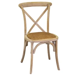 Viadurini Living Klassische Stühle-Stapelbarer Innenstuhl aus Ulmenholz - Barriera