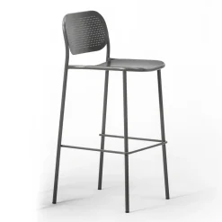 Viadurini in the Garden Outdoor Hocker-Stapelbarer Metallhocker für den Außenbereich Made in Italy 2 Stück - Synergy