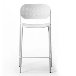 Viadurini in the Garden Outdoor Hocker-Stapelbarer Metallhocker für den Außenbereich Made in Italy 2 Stück - Synergy