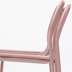 Viadurini in the Garden Gartenstühle Metall-Stapelbarer Metallstuhl für den Außenbereich Made in Italy 2 Stück - Simply