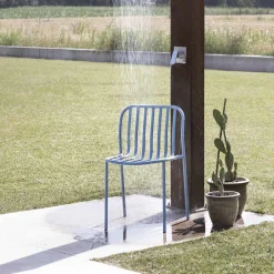 Viadurini in the Garden Gartenstühle Metall-Stapelbarer Metallstuhl für den Außenbereich Made in Italy 2 Stück - Simply