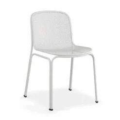 Viadurini in the Garden Gartenstühle Metall-Stapelbarer Metallstuhl im Freien Hergestellt in Italien, 4 Stück - Prunella