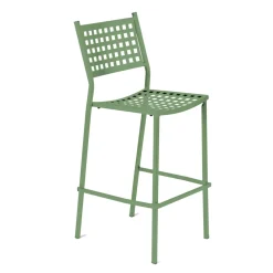 Viadurini in the Garden Outdoor Hocker-Stapelbarer Outdoor-Hocker aus lackiertem Stahl Made in Italy - Nilda