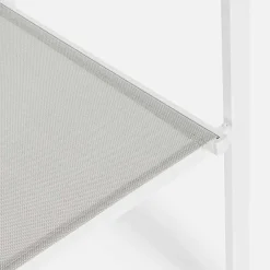 Viadurini in the Garden Gartenstühle Metall-Stapelbarer Outdoor-Stuhl aus Textilene Homemotion, 6-teilig - Narcissa