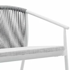 Varaschin Gartensofas-Stapelbares Zweisitzer-Sofa gepolsterter Stoff im Freien - Smart von