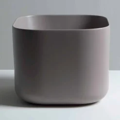 Viadurini Bathroom Farbige Waschbecken-Star Square modernes Design Keramik-Aufsatzwaschbecken 40x40 cm