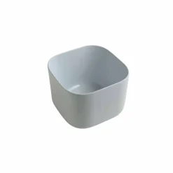 Viadurini Bathroom Farbige Waschbecken-Star Square modernes Design Keramik-Aufsatzwaschbecken 40x40 cm