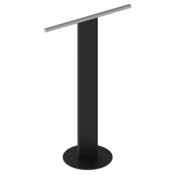 Viadurini Bathroom Badetuchhalter-Stehender Handtuchhalter für Waschbecken aus weißem oder schwarzem Aluminium - Alcade