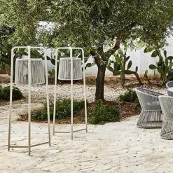 Varaschin Design Beleuchtung-Stehlampe aus Aluminium und Faser Made in Italy - Tibidabo von