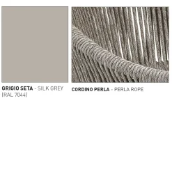 Varaschin Design Beleuchtung-Stehlampe aus Aluminium und Faser Made in Italy - Tibidabo von