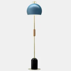 Il Fanale Designer Stehlampen-Stehlampe aus Aluminium und Luxusmessing Made in Italy - Bonton by