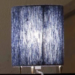 Viadurini by Sideform Moderne Stehlampen-Stehlampe aus Messing und gefärbter Wolle, hergestellt in Italien Evita