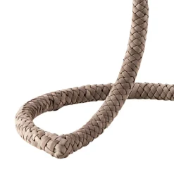 Grilli Designer Stehlampen-Stehlampe aus Metall und Stoff Snake made in Italy