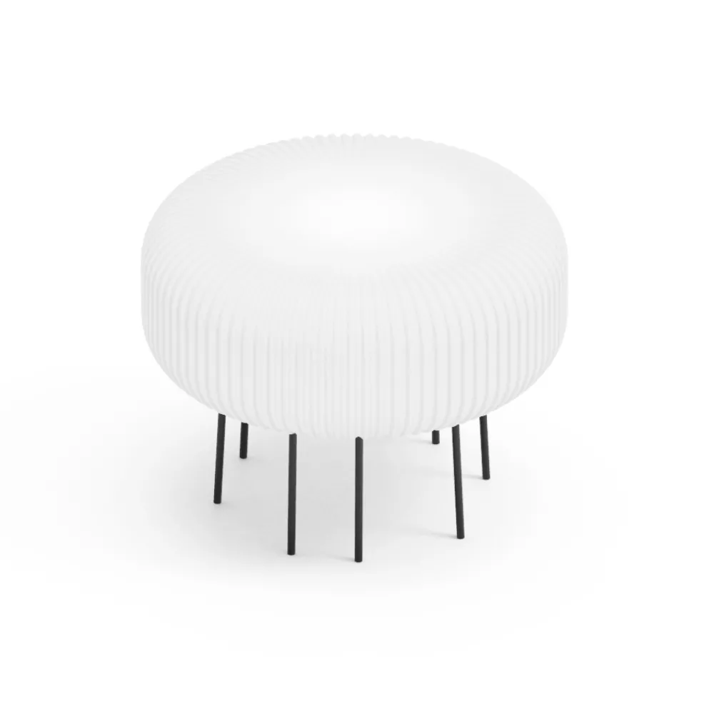 Viadurini Lighting Designer Stehlampen-Stehlampe aus Polyethylen in verschiedenen Größen - Disco