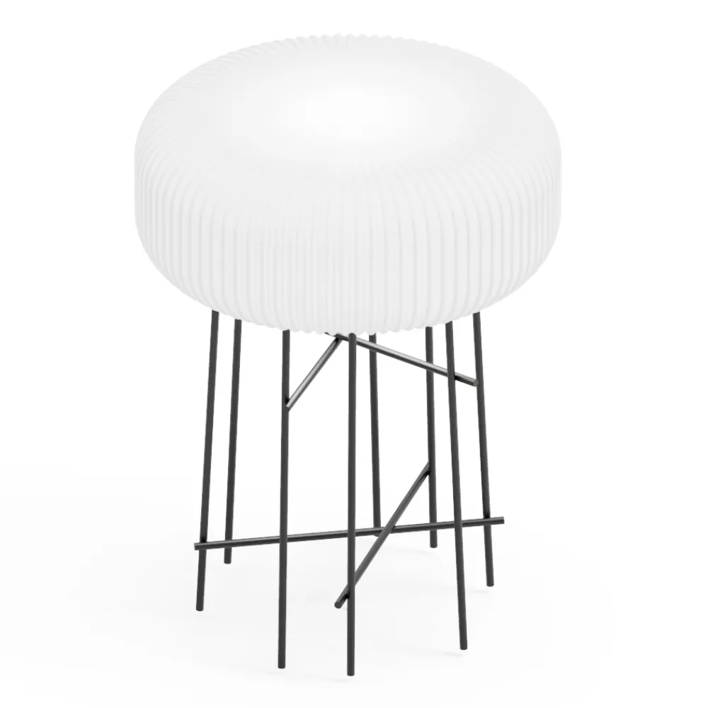 Viadurini Lighting Designer Stehlampen-Stehlampe aus Polyethylen in verschiedenen Größen - Disco