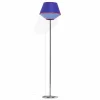 Viadurini Lighting Moderne Stehlampen-Stehlampe aus verchromtem Metall mit Stofflampenschirm Made in Italy - Soja