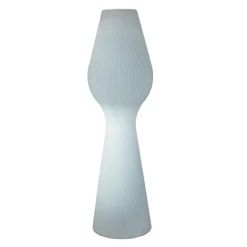 Viadurini Lighting Design Beleuchtung-Stehlampe aus weißem Polyethylen mit LED Made in Italy - Reyes