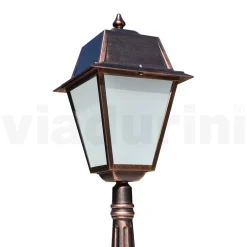 Viadurini Lighting Gartenlampion-Stehlampe für den Außenbereich aus Vintage-Aluminium, hergestellt in Italien – Doroty