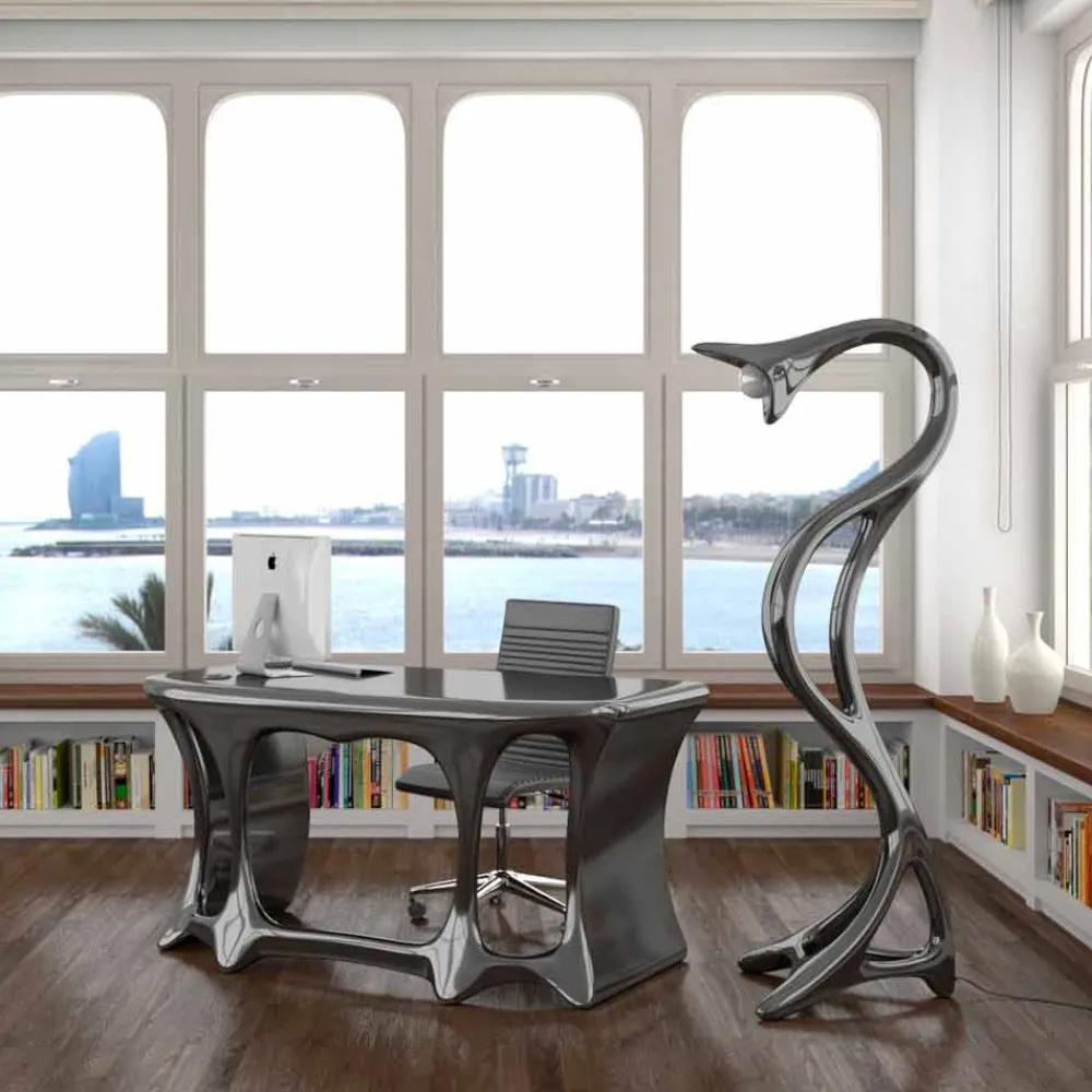 Viadurini Design Designer Stehlampen-Stehlampe in modernem Design Drago Made in Italy