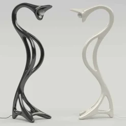 Viadurini Design Designer Stehlampen-Stehlampe in modernem Design Drago Made in Italy