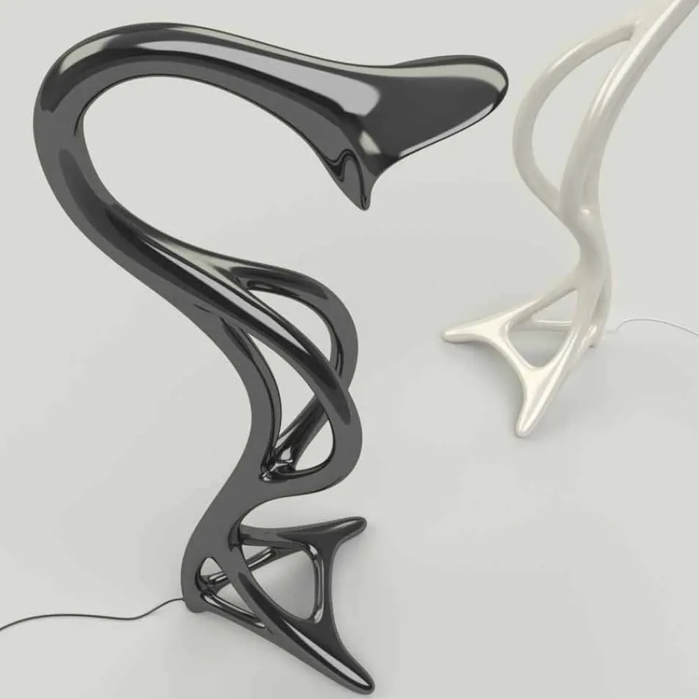 Viadurini Design Designer Stehlampen-Stehlampe in modernem Design Drago Made in Italy