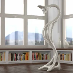 Viadurini Design Designer Stehlampen-Stehlampe in modernem Design Drago Made in Italy