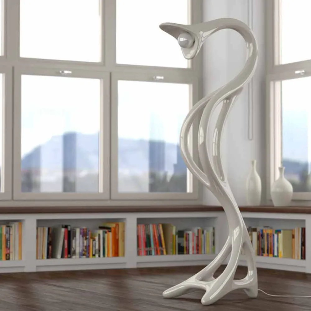 Viadurini Design Designer Stehlampen-Stehlampe in modernem Design Drago Made in Italy