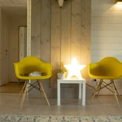 Viadurini Lighting Design Beleuchtung|Designer Stehlampen-Stehlampe in weißer oder roter Sternform, modernes Design - Ringostar